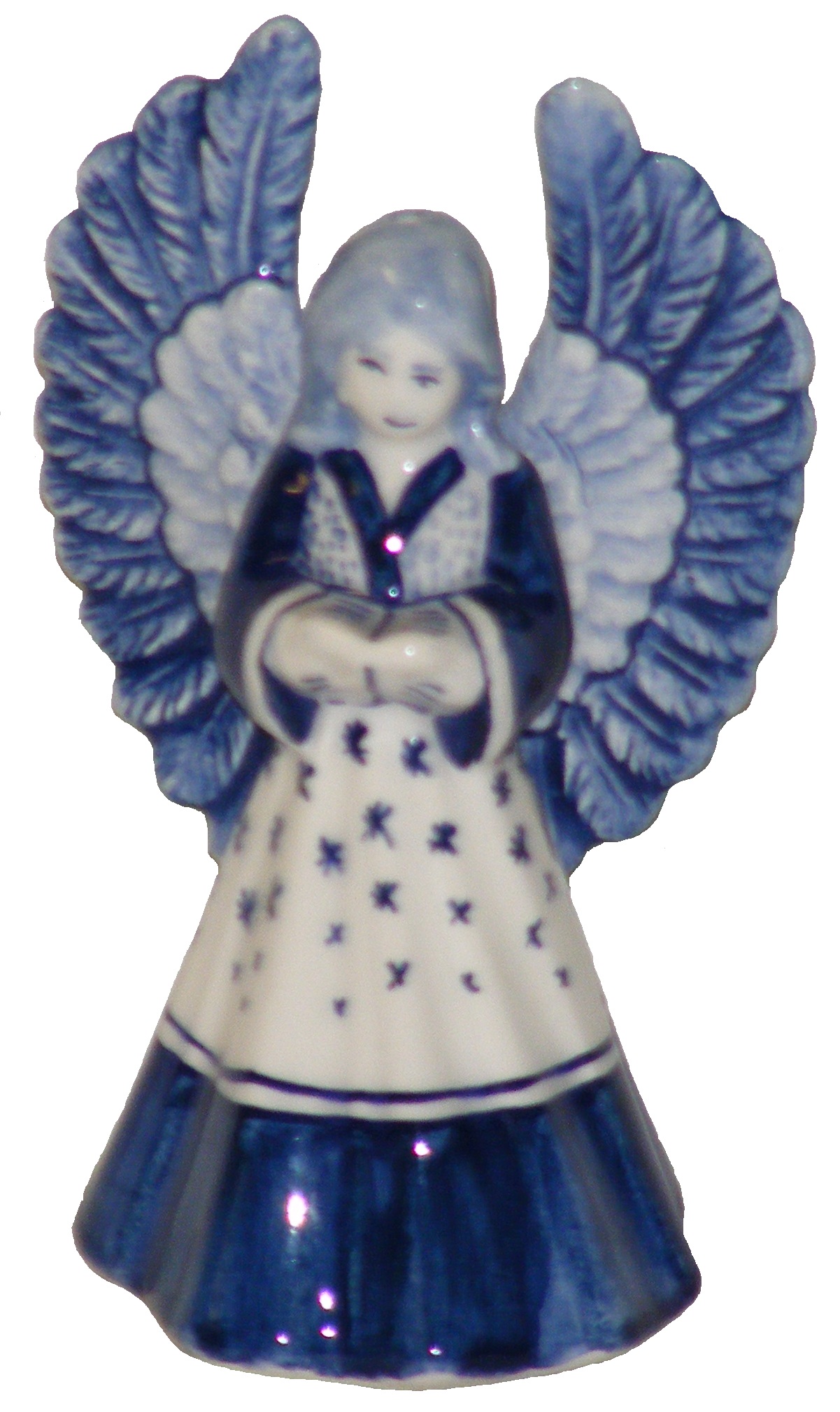 Verzoenen Aanhoudend conversie Bescherm engel (04) Delfts blauw – H. 11 cm. | De Drietand b.v.